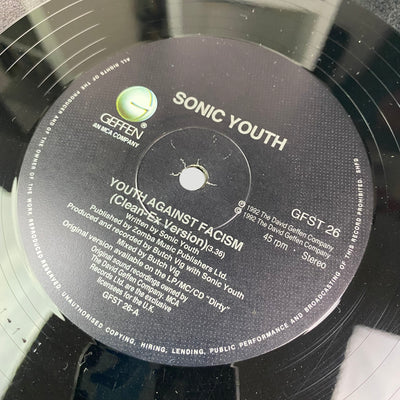 1992 Sonic Youth 'Youth Against Fascism' 12" Single
