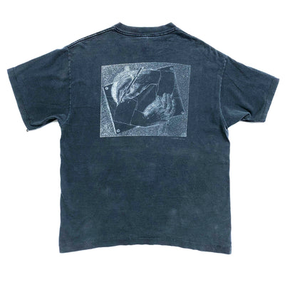 Early 90's M.C. Escher 'Drawing Hands' Single Stitch T-shirt