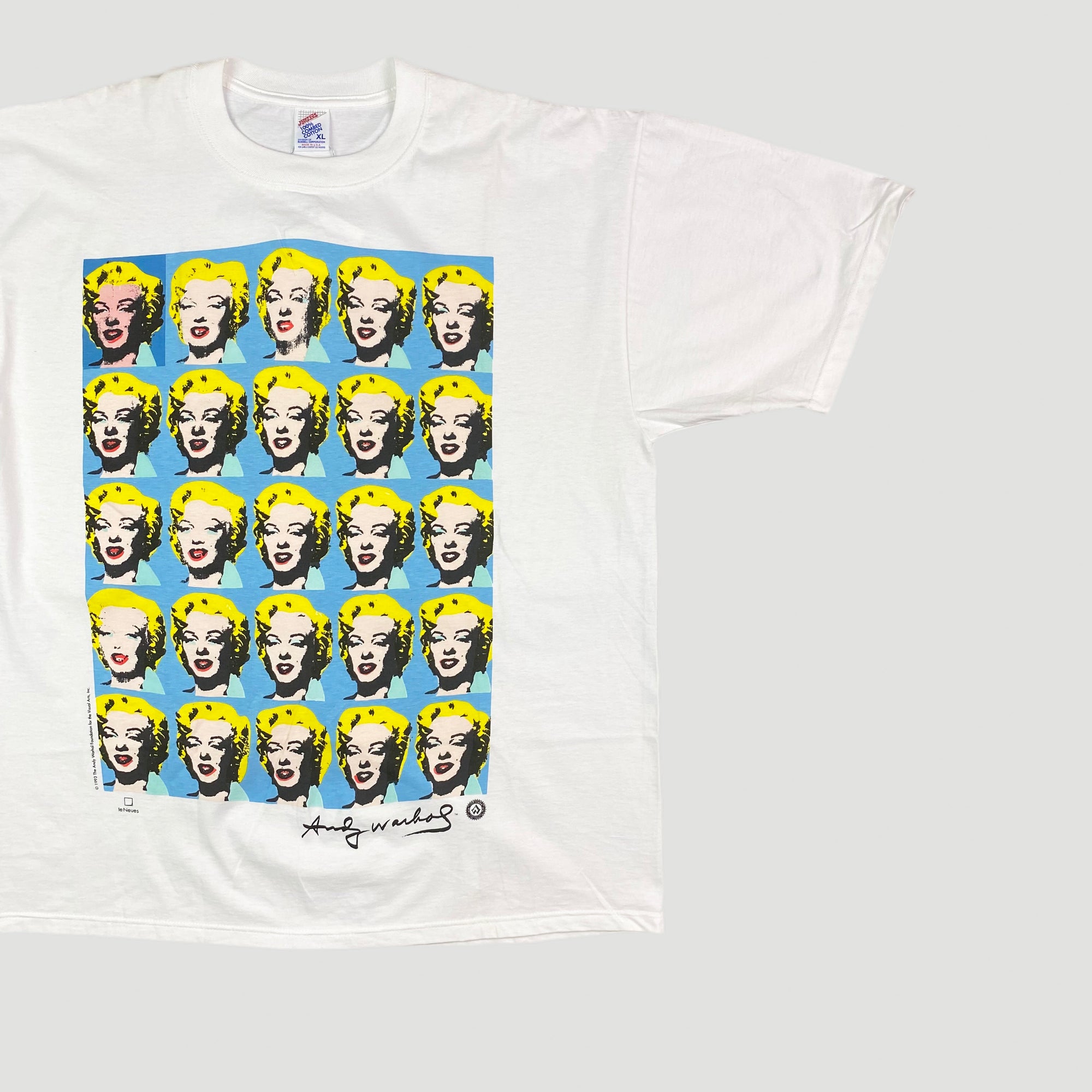 90's Andy Warhol Marilyn Monroe Multi Print T-Shirt