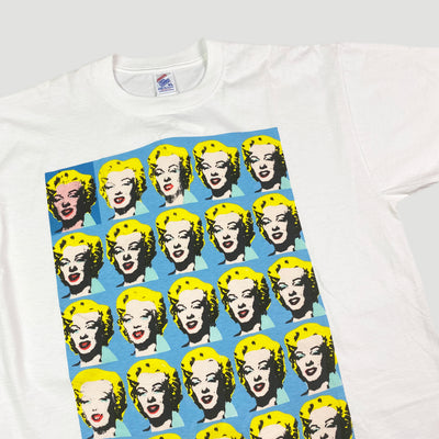 90's Andy Warhol Marilyn Monroe Multi Print T-Shirt