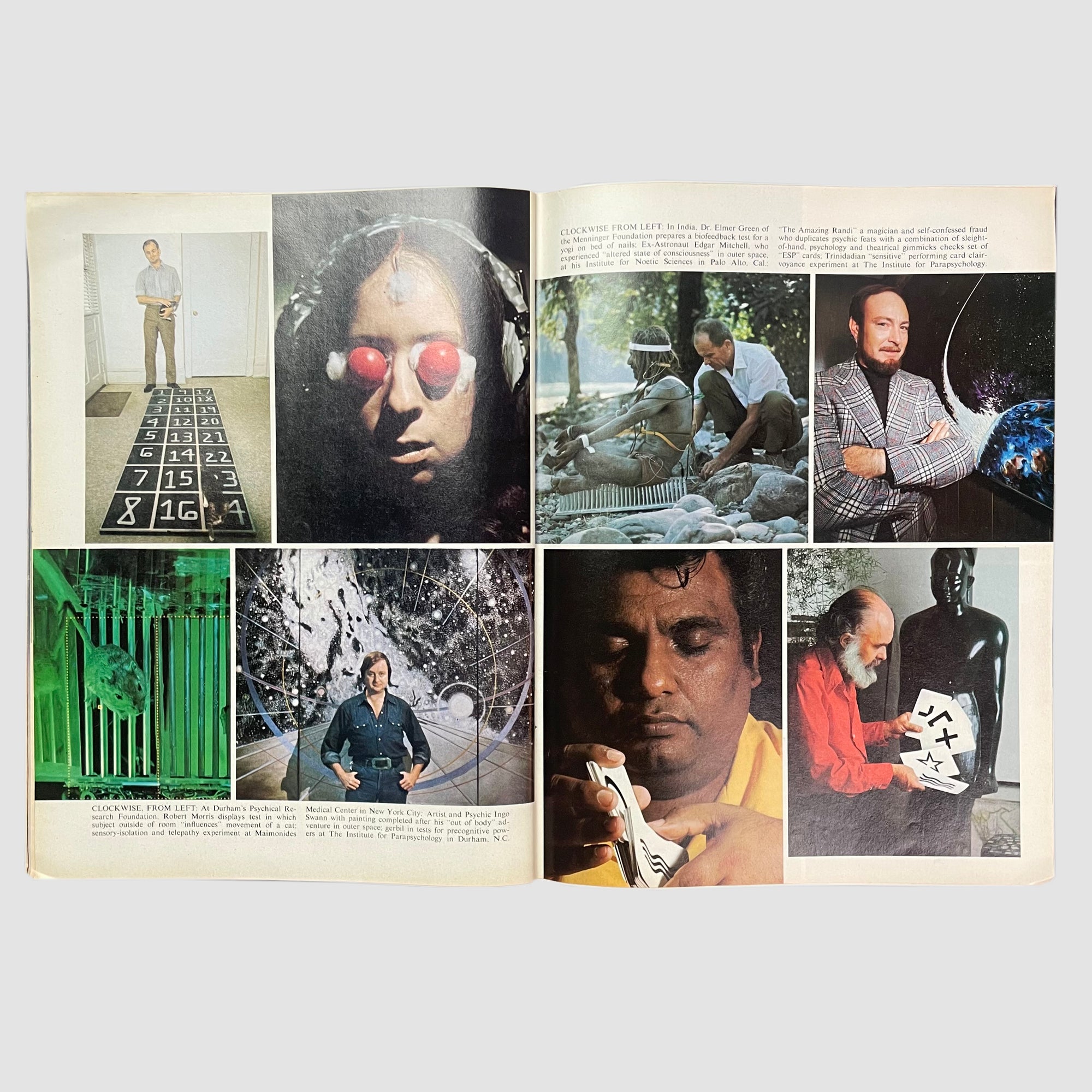 1974 TIME Magazine The Psychics