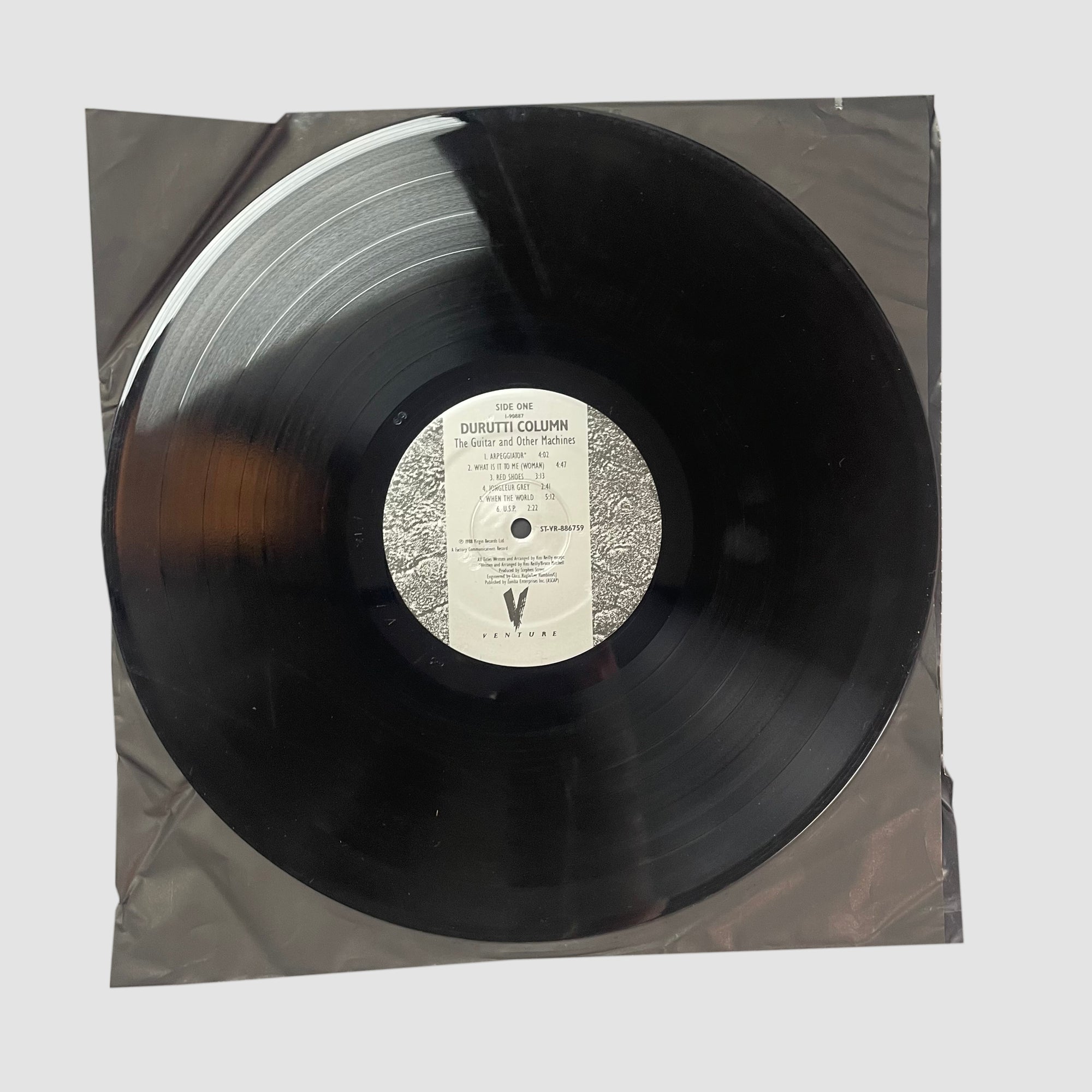 1988 Durutti Column Guitar & Other Machines LP