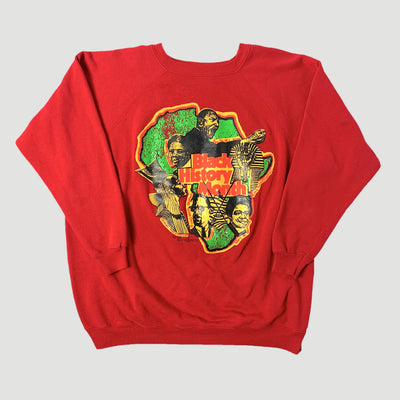 1992 Black History Month Red Sweatshirt