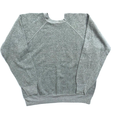 80's US Plain Grey marl Sweatshirt
