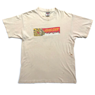 90's Santa Cruz 'Hot Rod' Single Stiched T-shirt