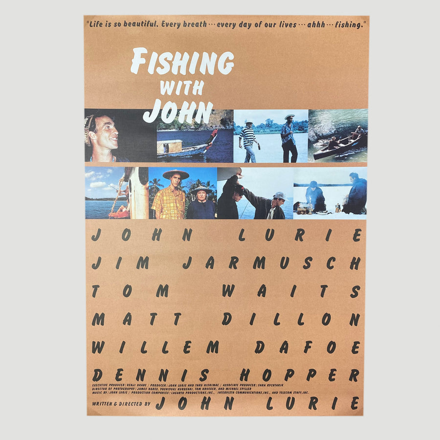 1991 John Lurie 'Fishing with John' Poster