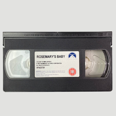 80s Rosemary's Baby VHS