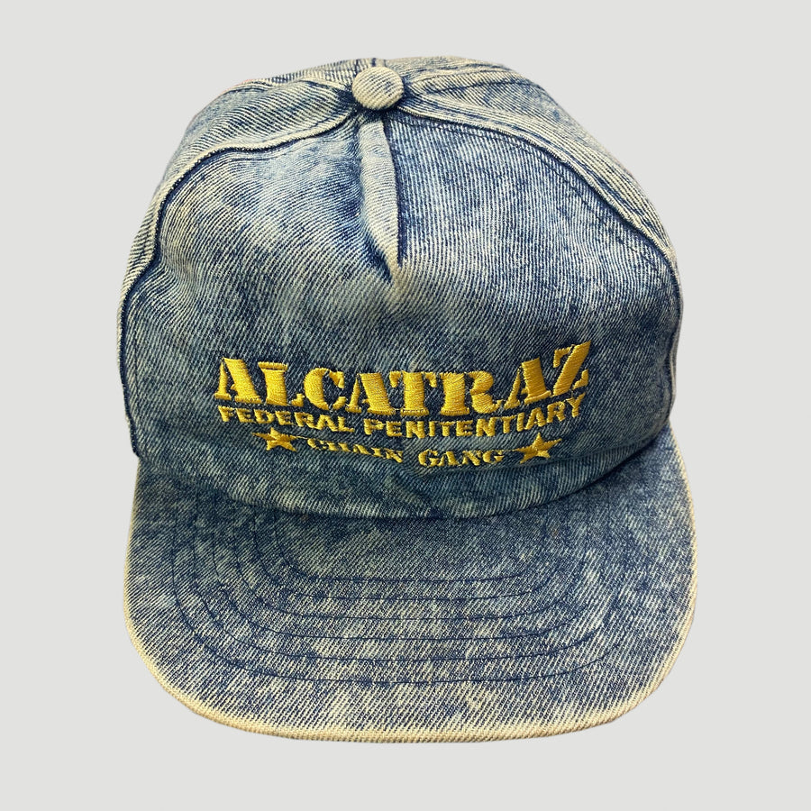 90's Alcatraz Denim Cap