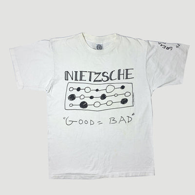 90's Nietzsche Good = Bad T-Shirt