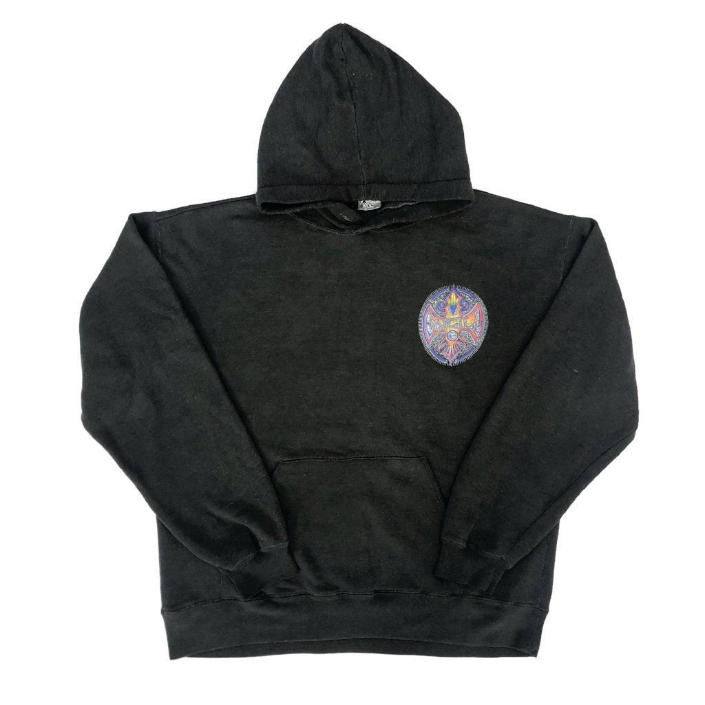1992 O'Neill Tribal Logo Grey Hoodie