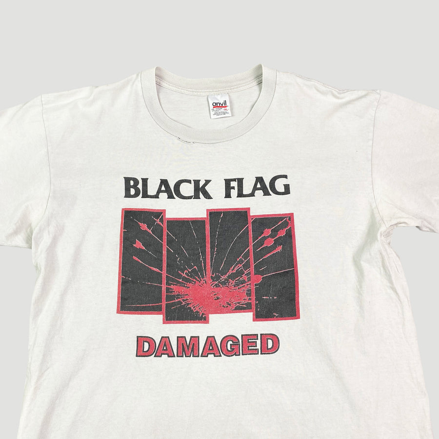 Mid 90’s Black Flag Damaged T-Shirt