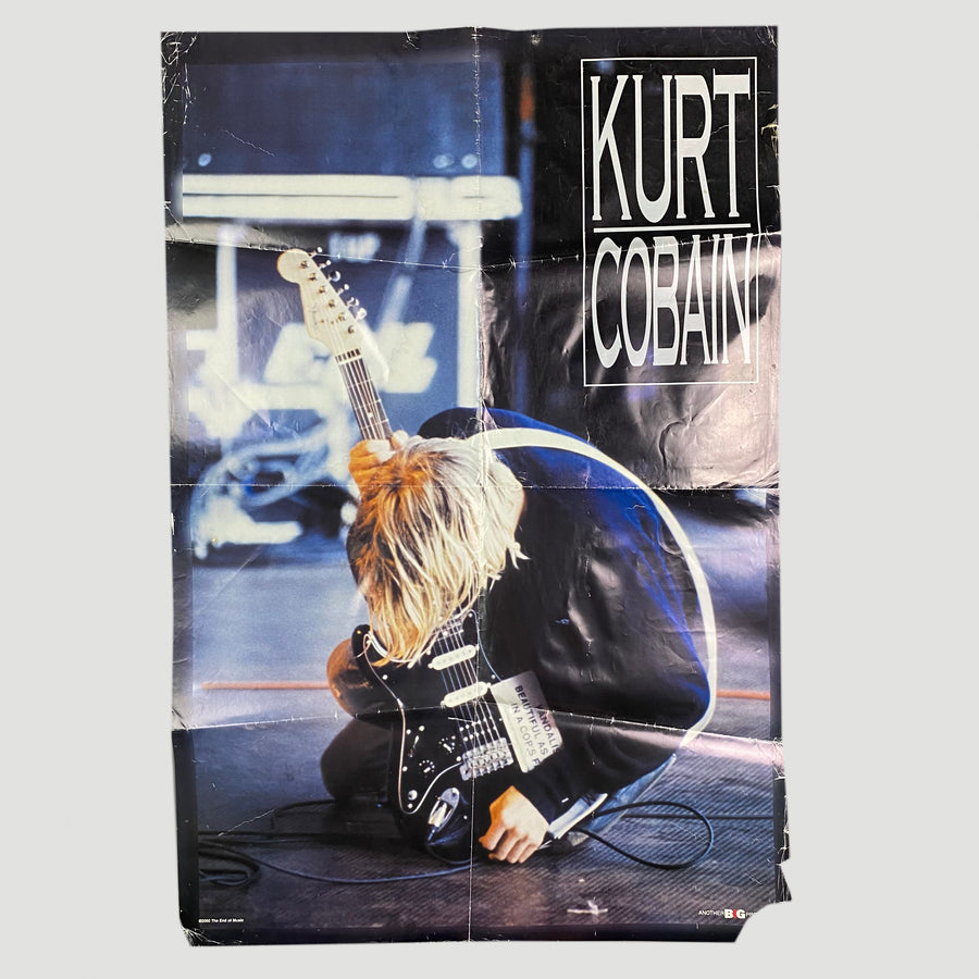 90's Kurt Cobain/Nirvana Door Poster