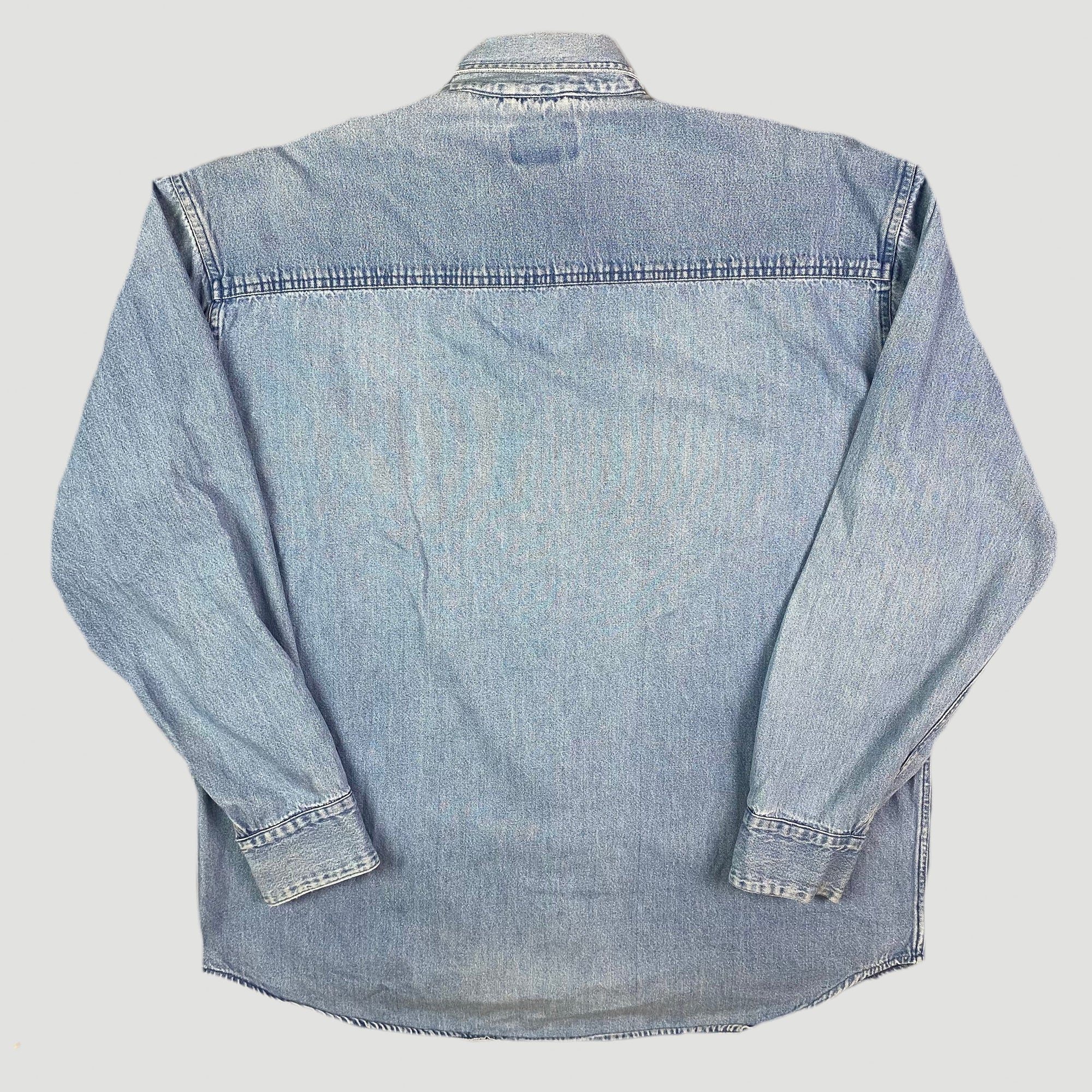 90's Apple Macworld Denim Shirt