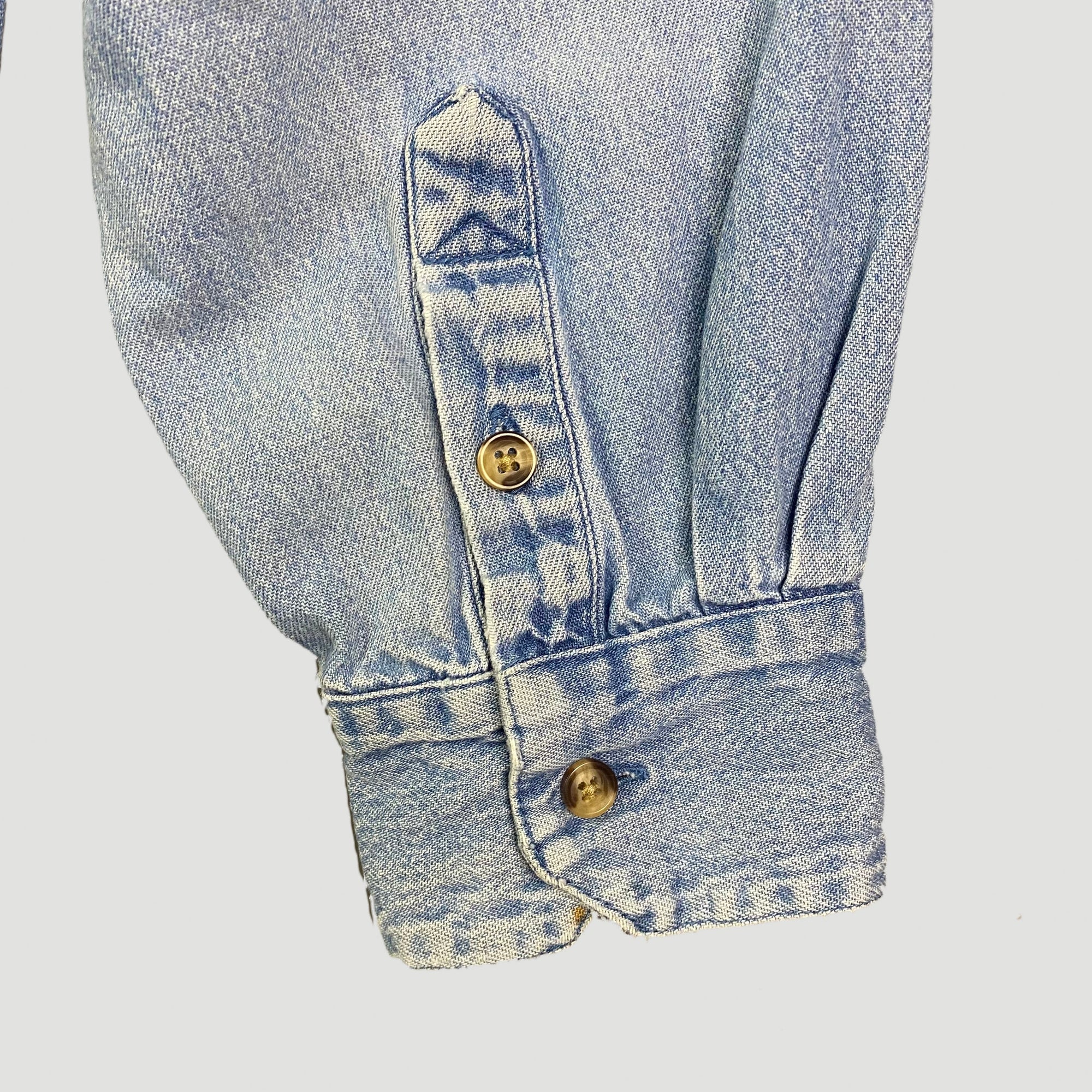 90's Apple Macworld Denim Shirt