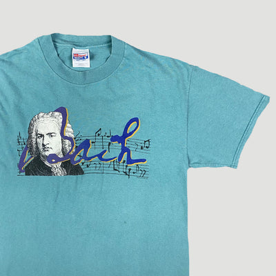 90's Johan Sebastian Bach Signature T-Shirt