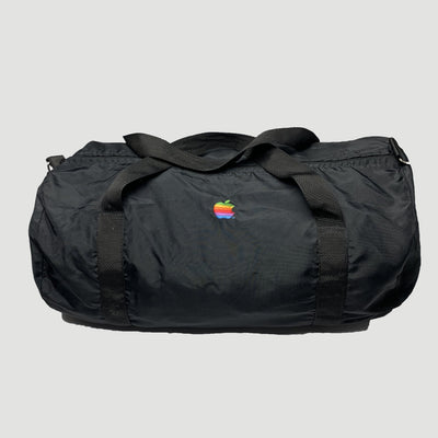 80's Apple Black Gym Holdall