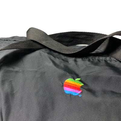 80's Apple Black Gym Holdall