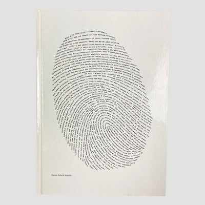 2008 Daniel Eatock 'Imprint' 1st Edition