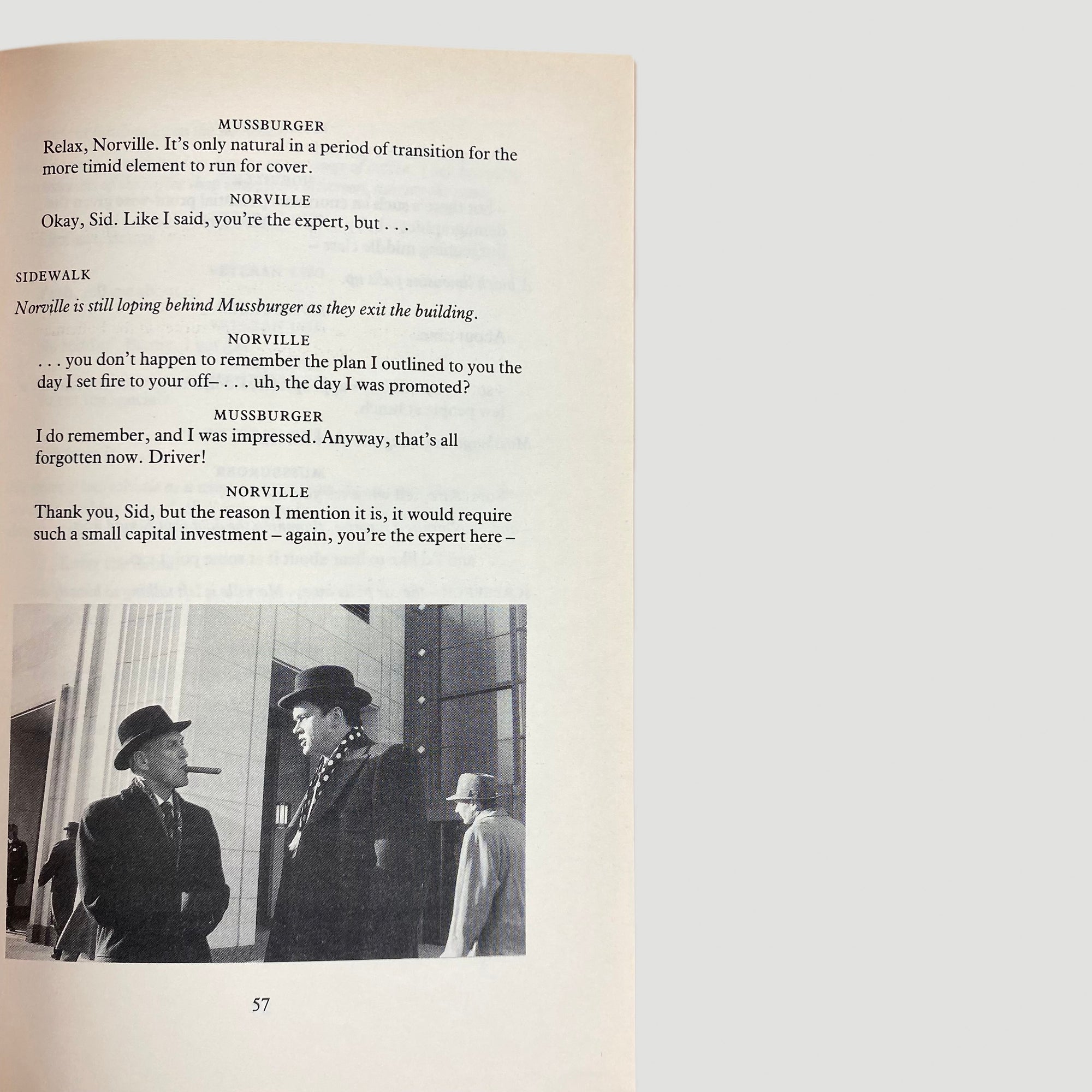 1994 The Hudsucker Proxy Screenplay + Interview