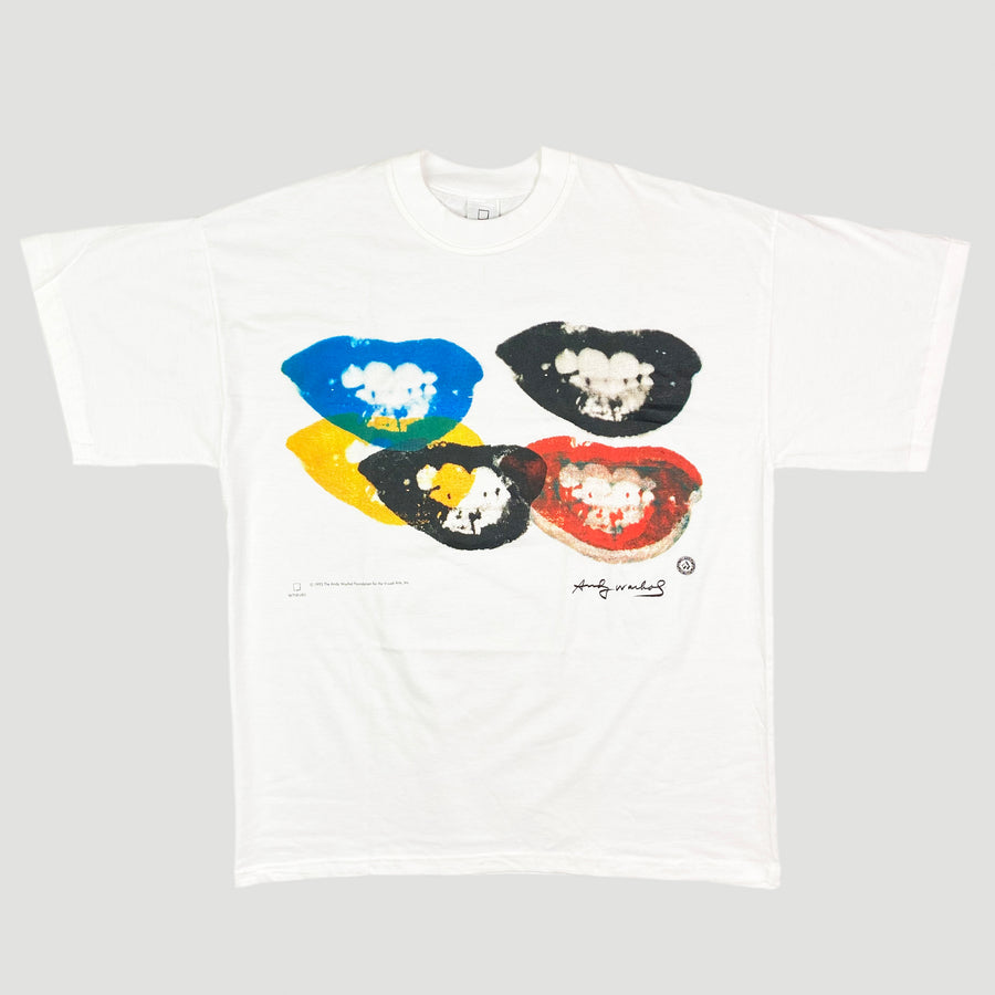 90’s Andy Warhol Foundation Monroe Lips T-Shirt (Boxed)