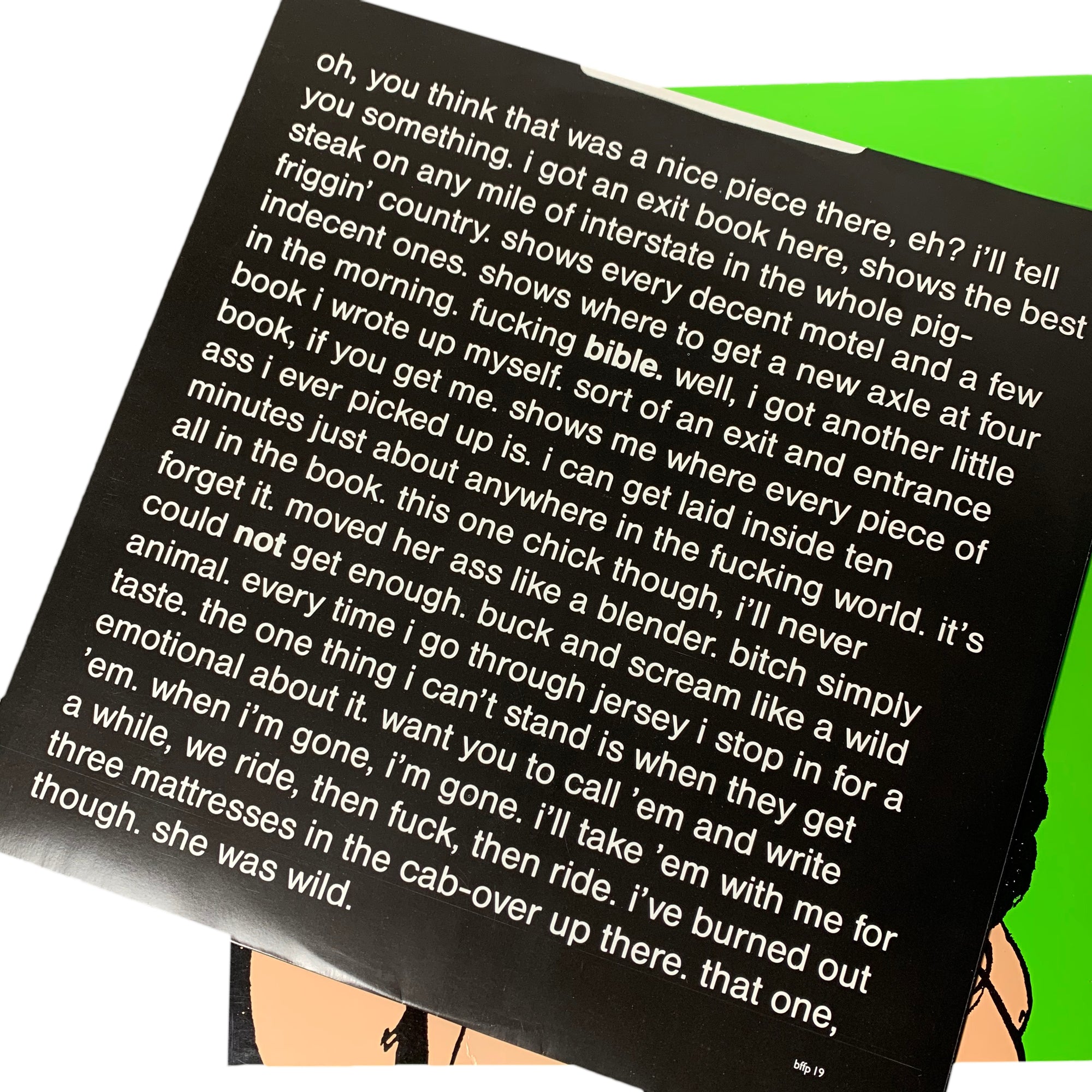 1987 Big Black 'Songs About Fucking' LP