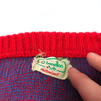 80's Benetton Knitted Jumper