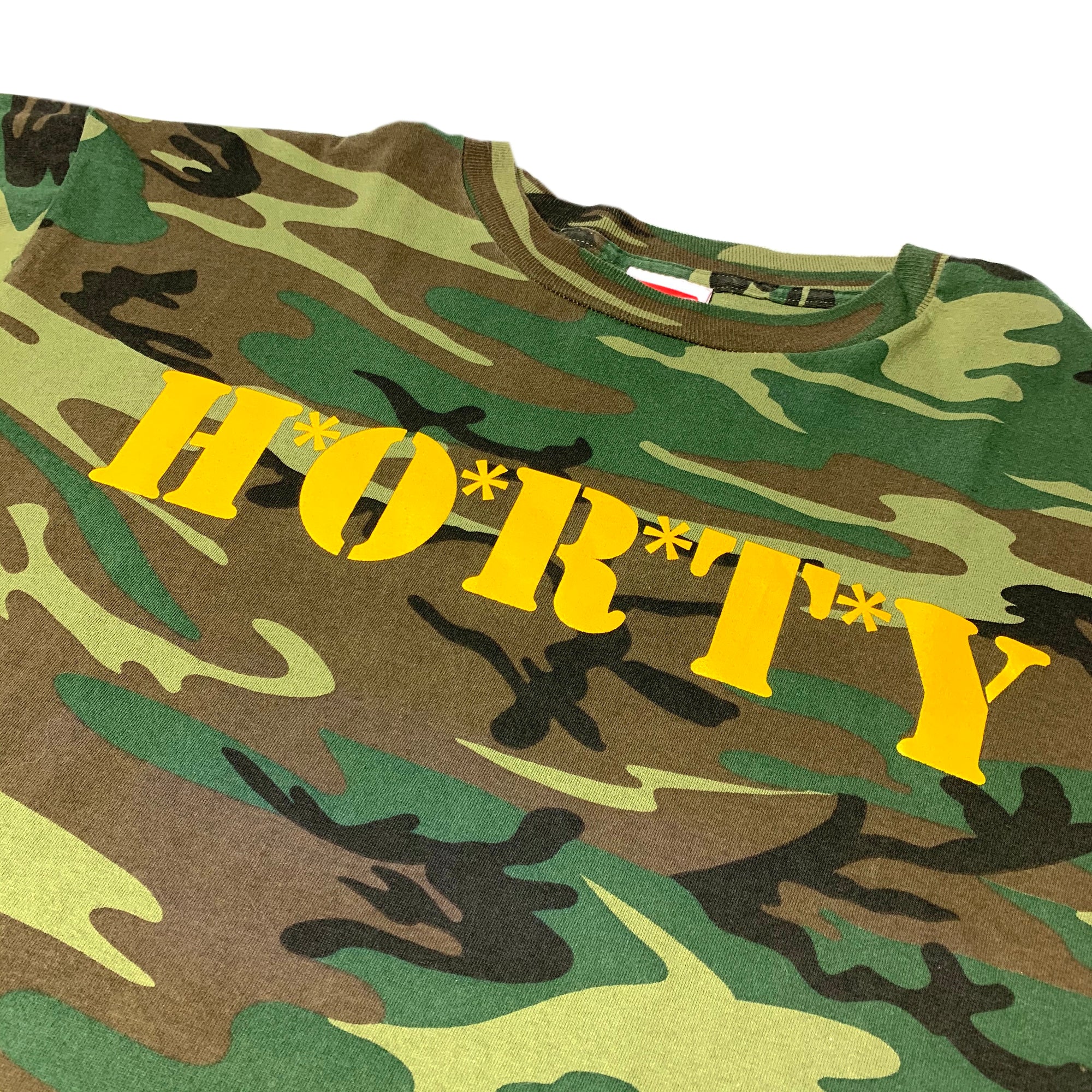 Late 90's Shorty's 'S' Sleeve Camo T-Shirt
