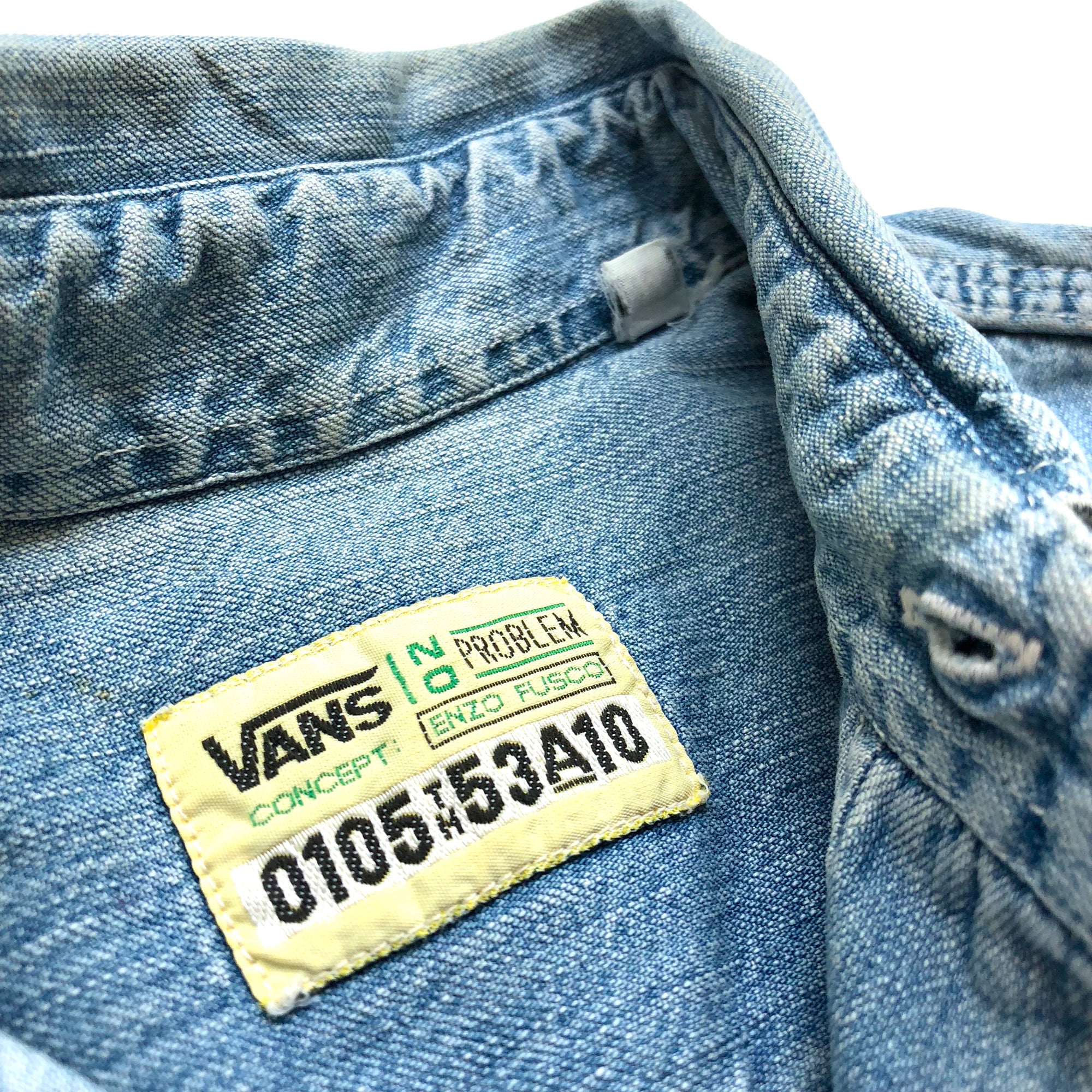 1989 Vans Enzo Fusco Collab Denim Shirt