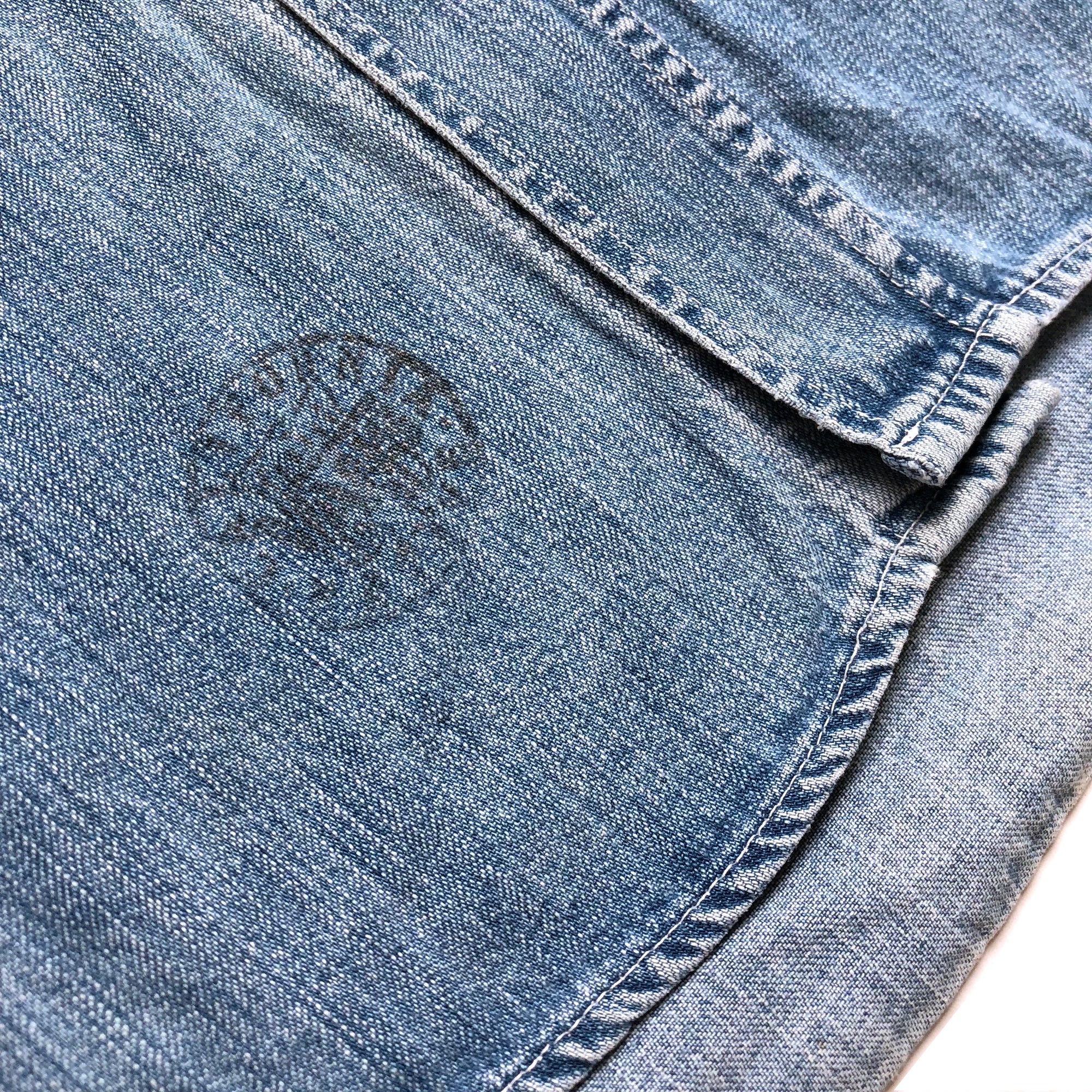 1989 Vans Enzo Fusco Collab Denim Shirt