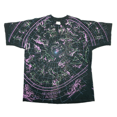 90's Constellation All Over Print T-Shirt