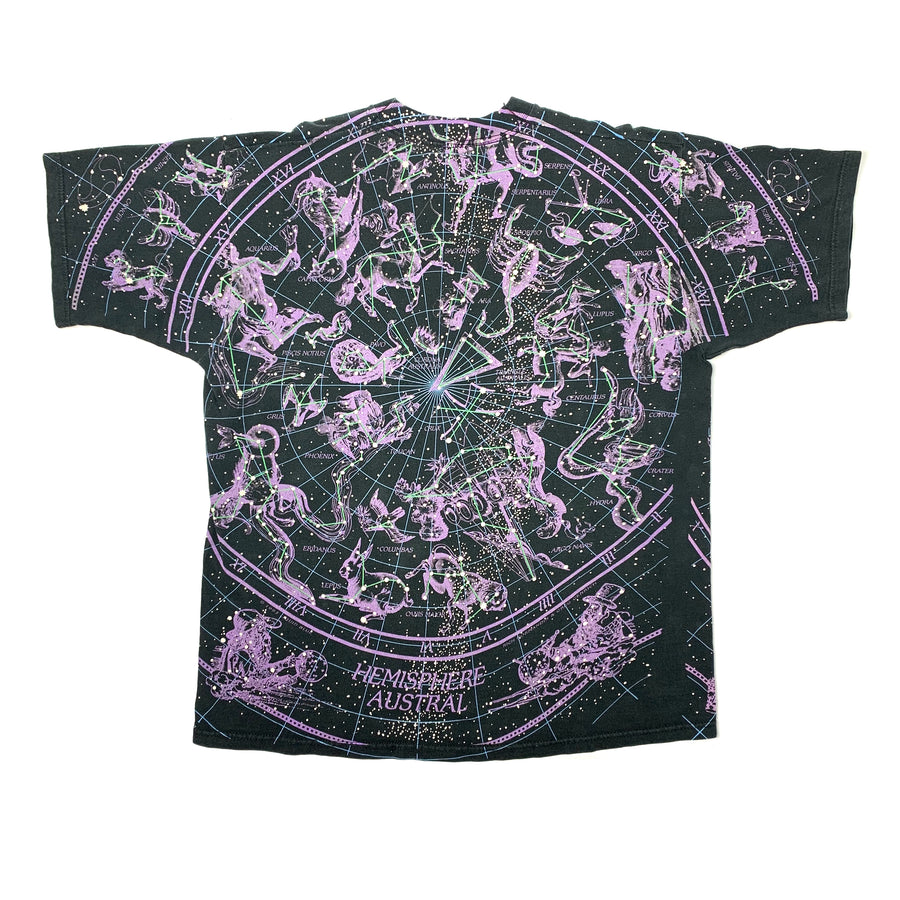 90's Constellation All Over Print T-Shirt