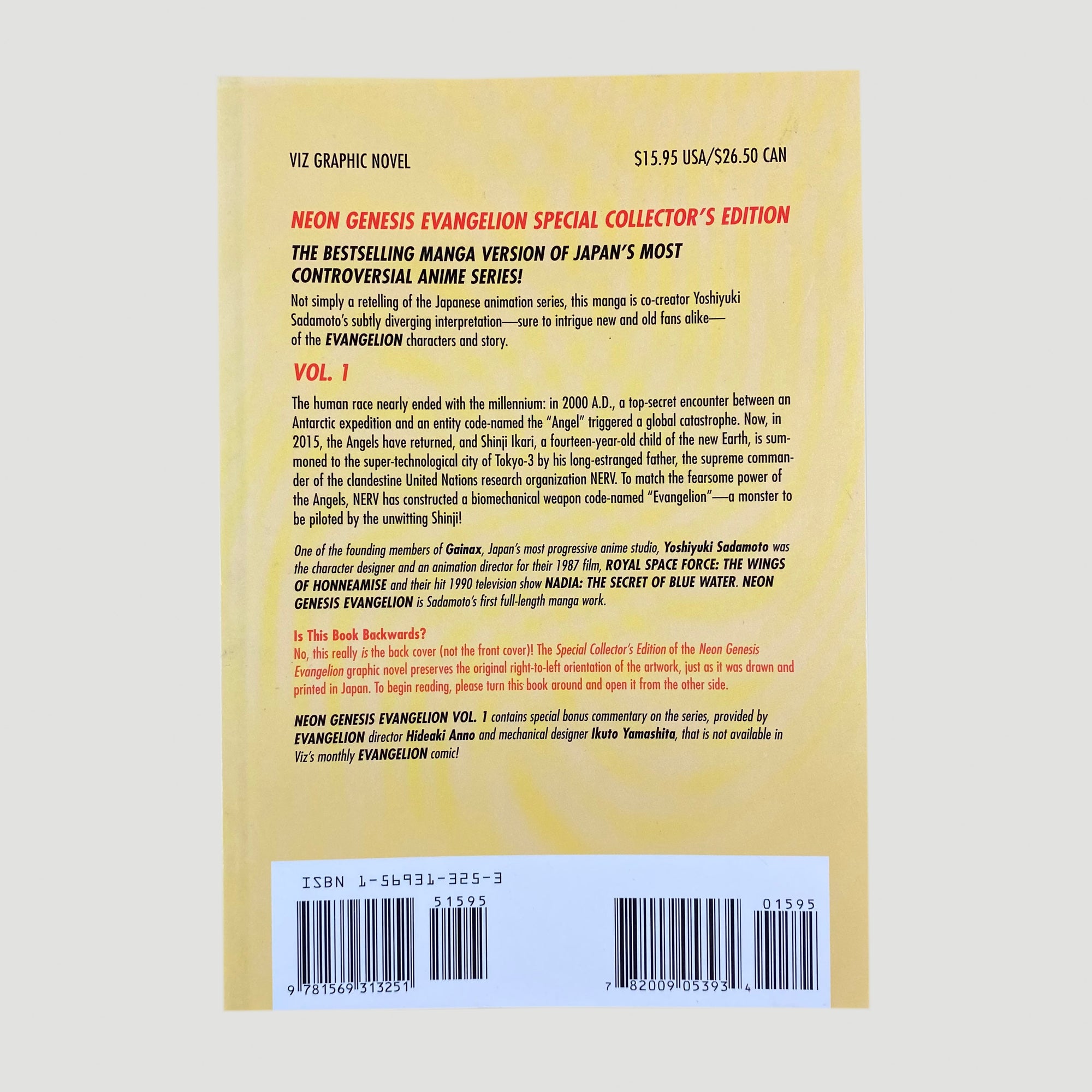 2001 Neon Genesis 'Evangelion vol. 1'