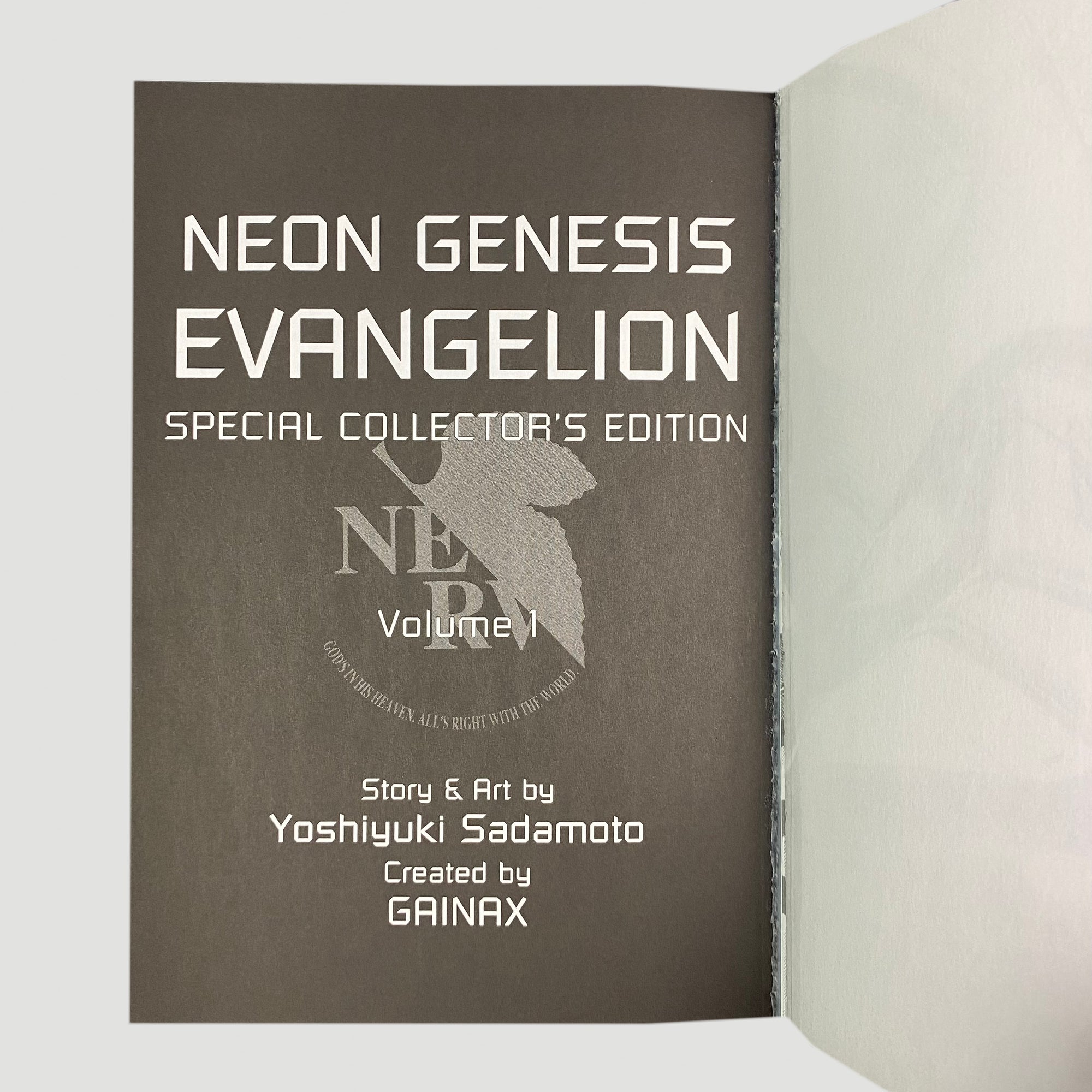 2001 Neon Genesis 'Evangelion vol. 1'