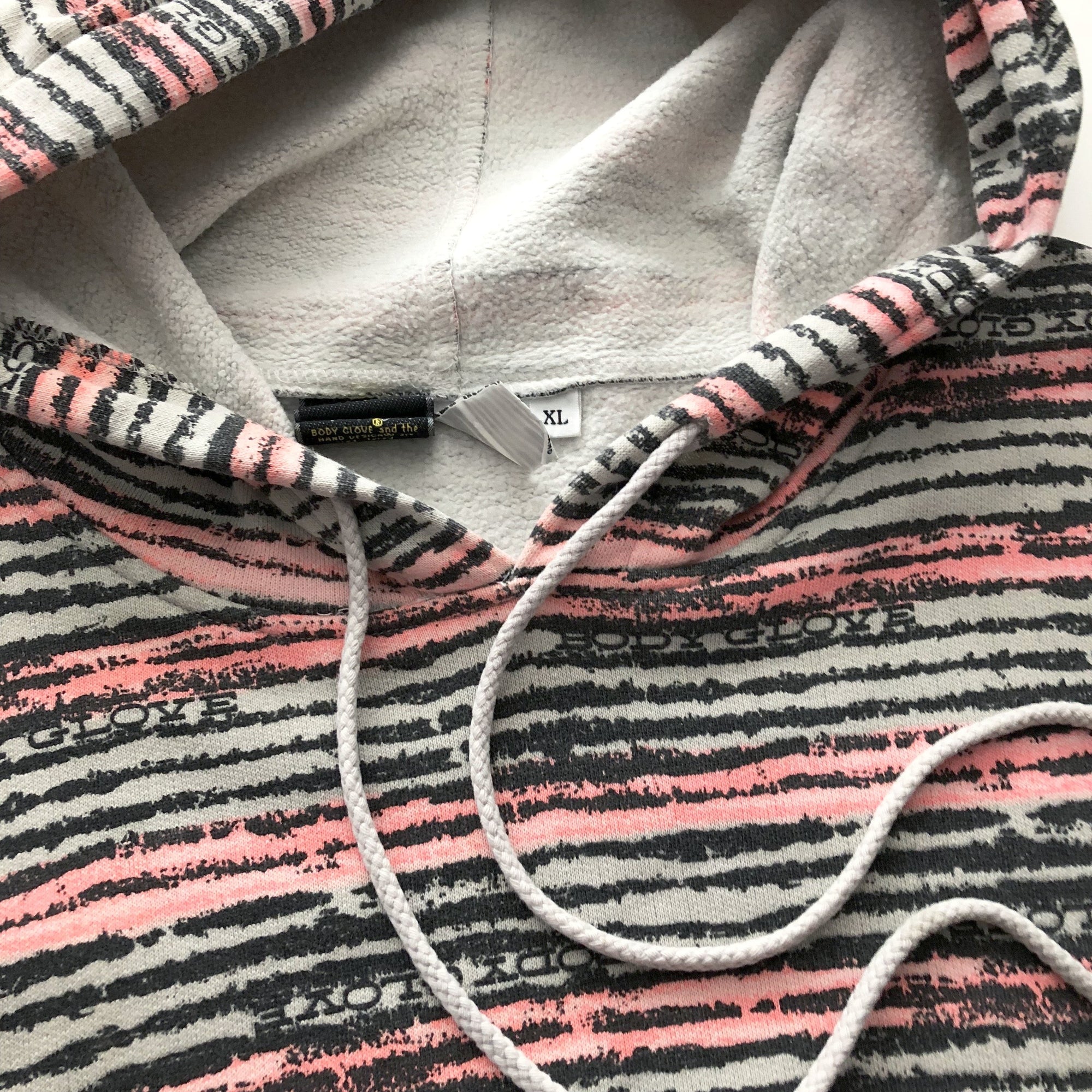 1990 Bodyglove All over Print Hoodie