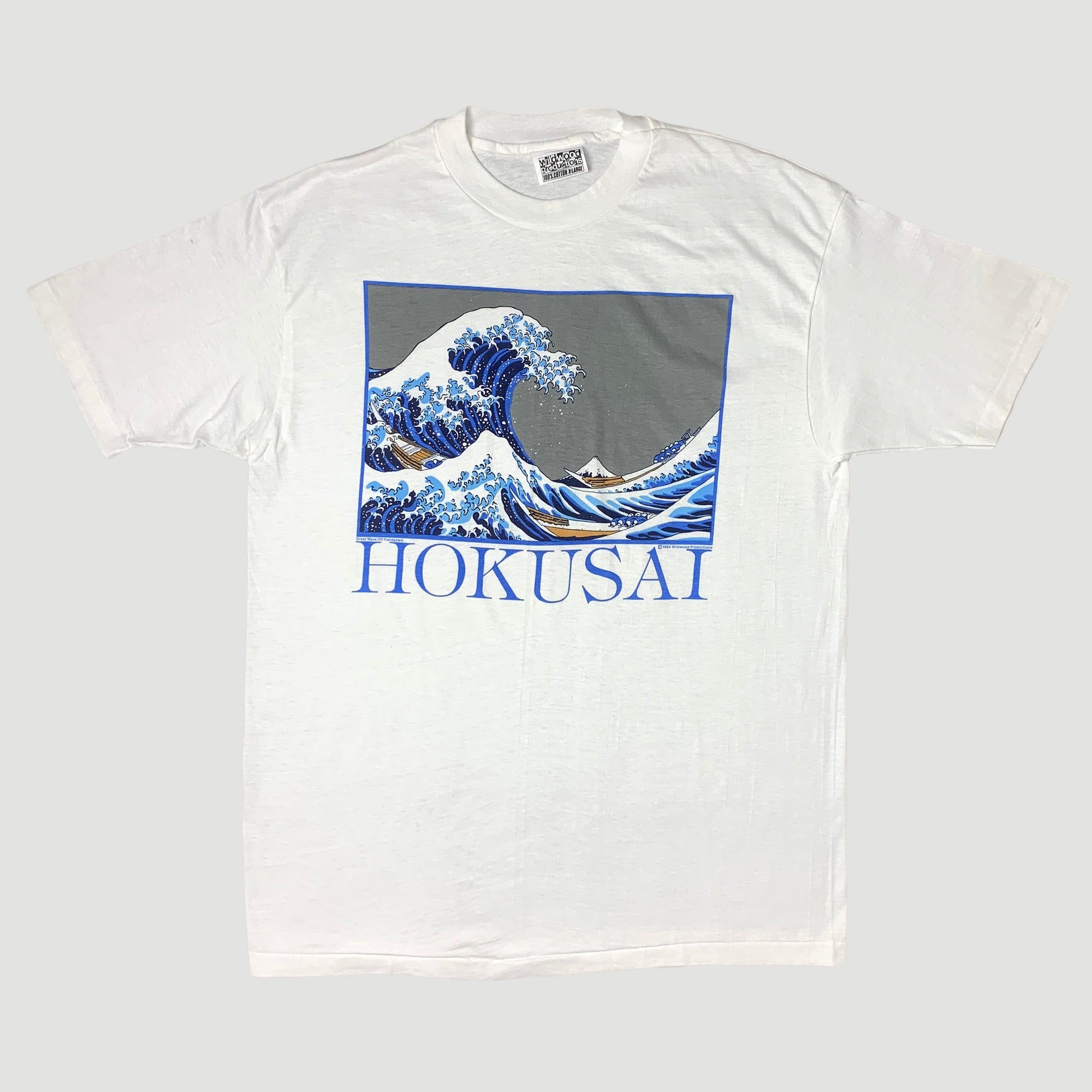 1984 Hokusai Great Wave T-Shirt