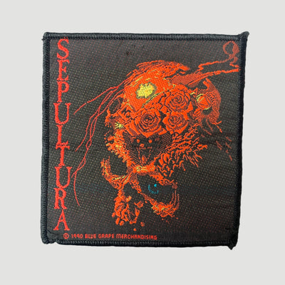 1990 Sepultura 'Beneath The Remains' Patch
