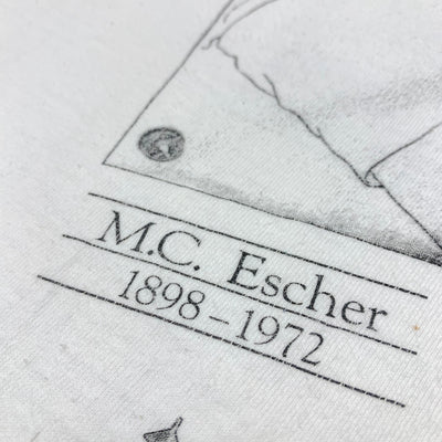 1990 MC Escher all over print T-Shirt