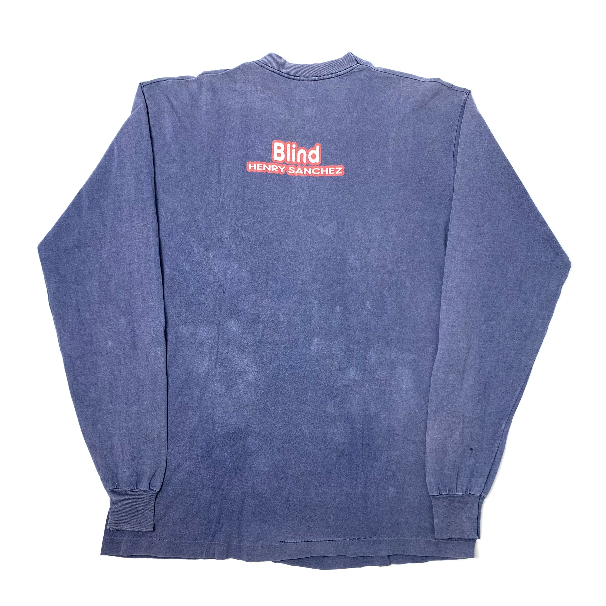 Early 90's Blind Henry Sanchez Buckethead LS T-Shirt