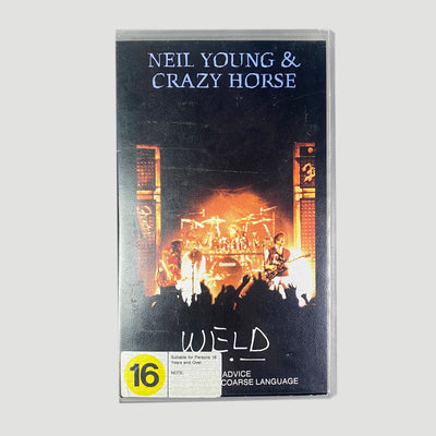 1991 Neil Young & Crazy Horse Weld VHS