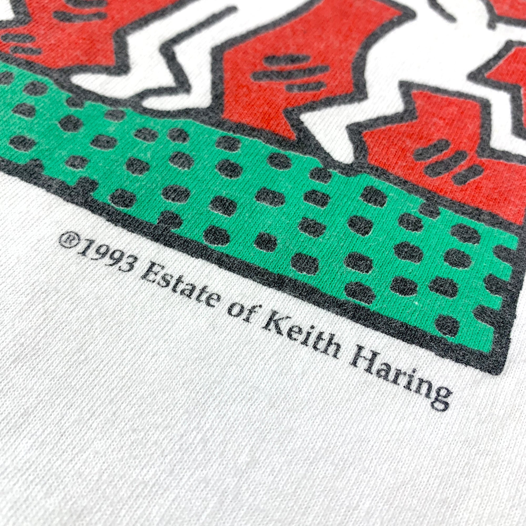 1993 Keith Haring AIDS Dance-a-thon T-Shirt