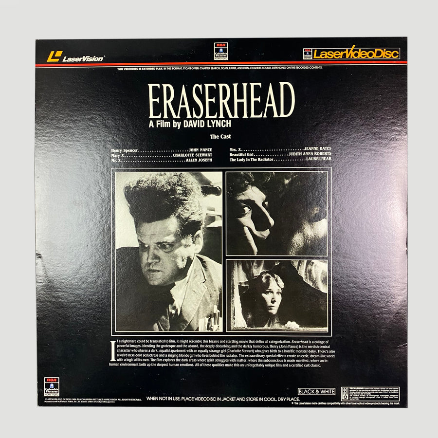 90's Eraserhead Laserdisc