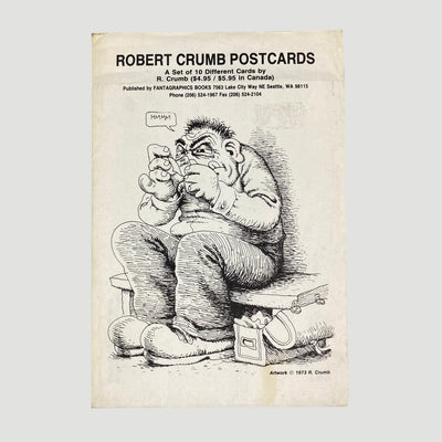 1973 Robert Crumb Postcard Set (10 Cards)