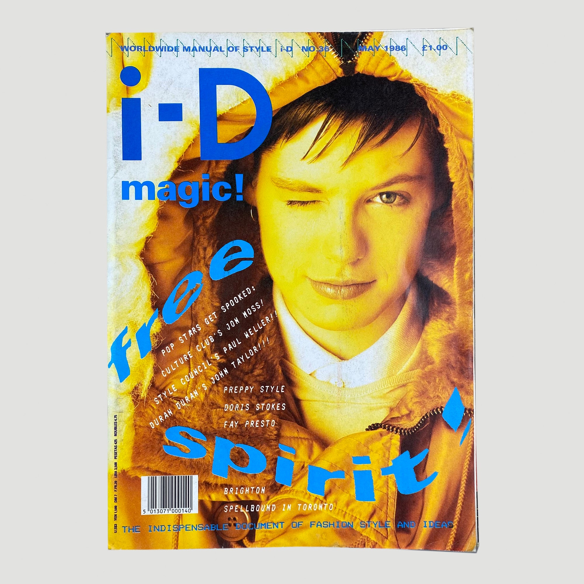 i-D Magazine N°33 February 1986 I-D No 33 Feb 1986 the Cool Issue Rare Original Vintage