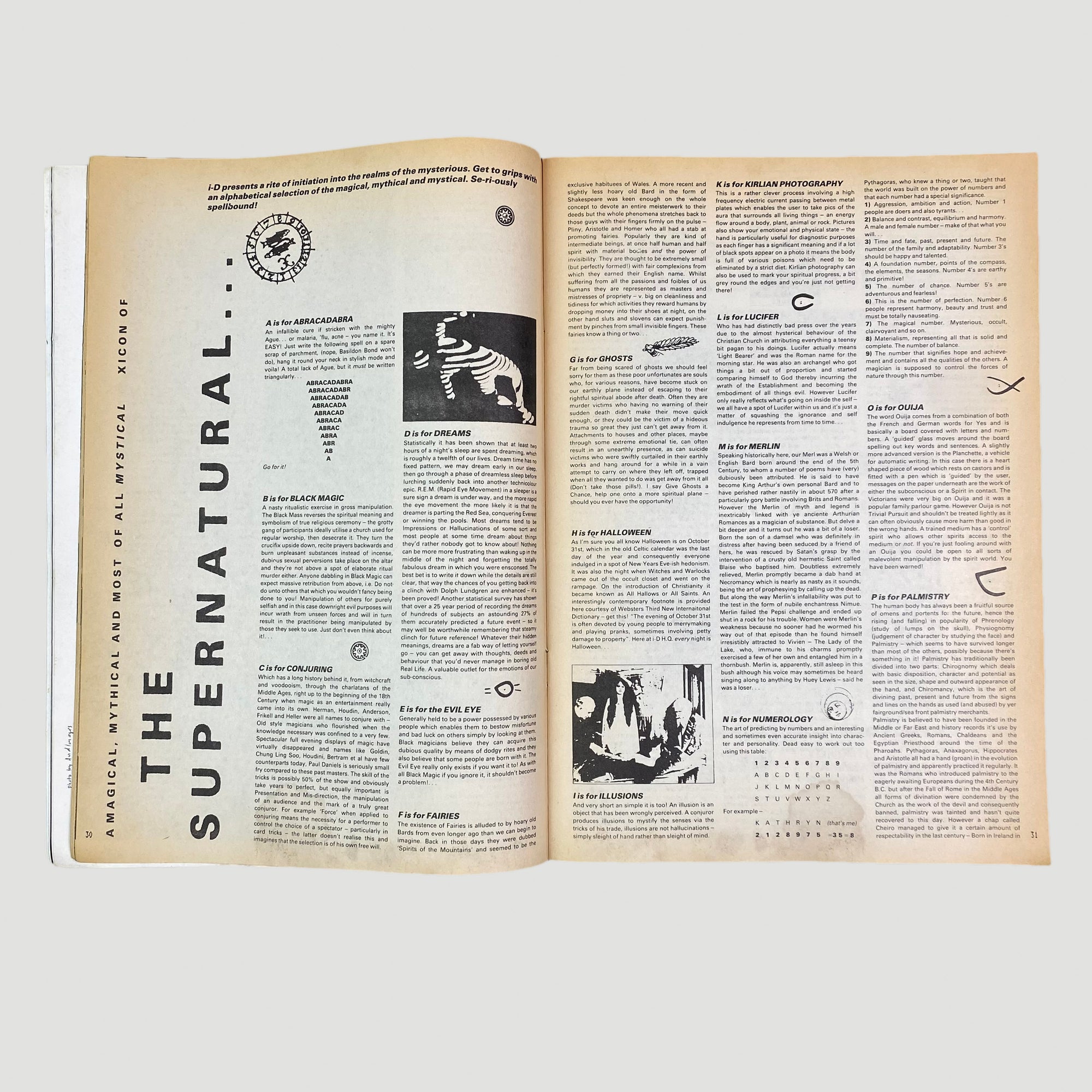 1986  i-D Magazine - Free Spirit