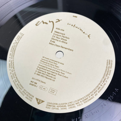 1988 Enya Watermark LP