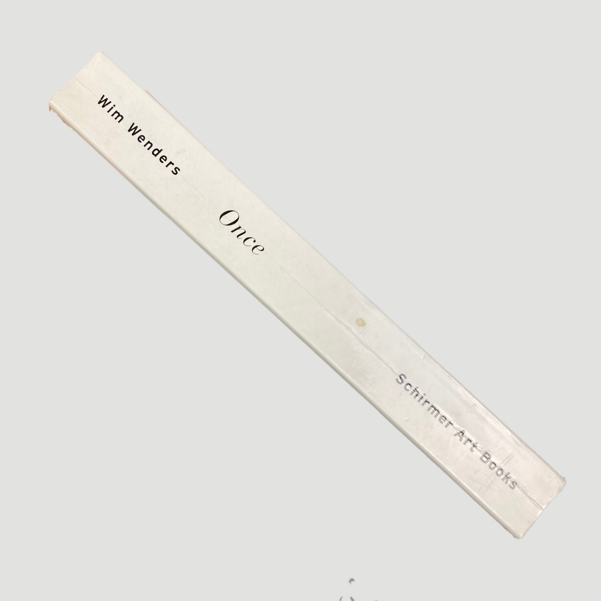 2001 Wim Wenders Once 1st English Edition