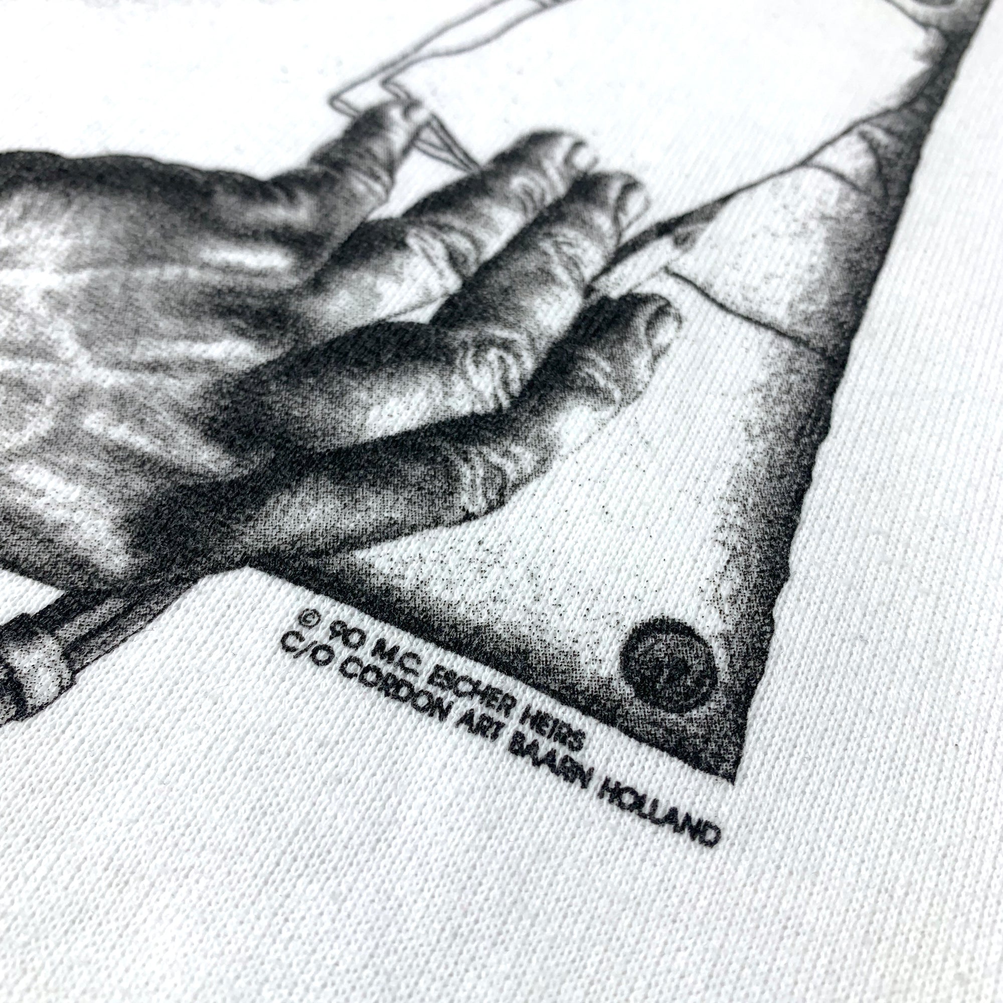 1990 M.C. Escher All Over Print Sweatshirt