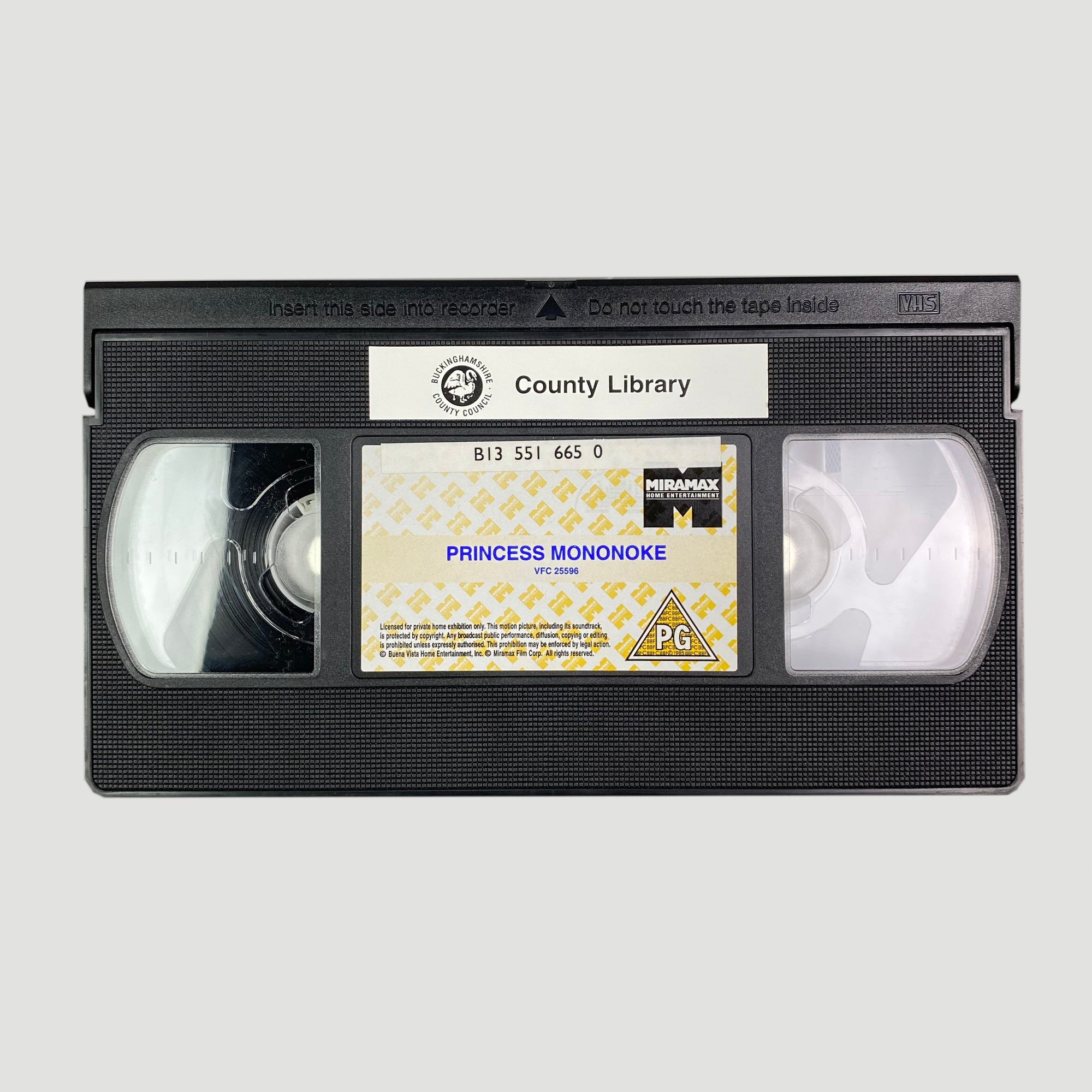 1997 Princess Mononoke VHS