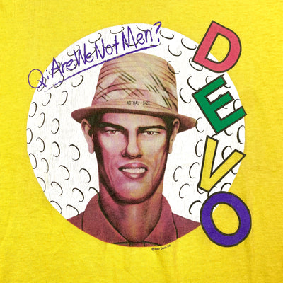 00's Q. Are We Not Men? A: We Are Devo! T-Shirt