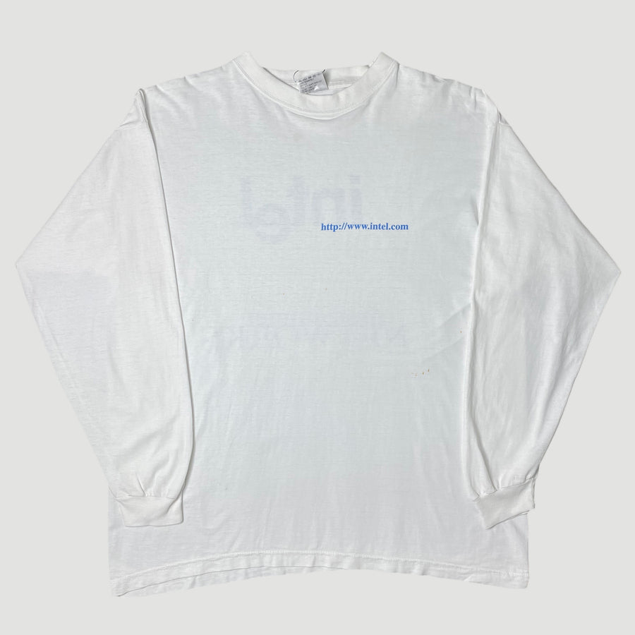 Late 90's Intel Long Sleeve T-Shirt
